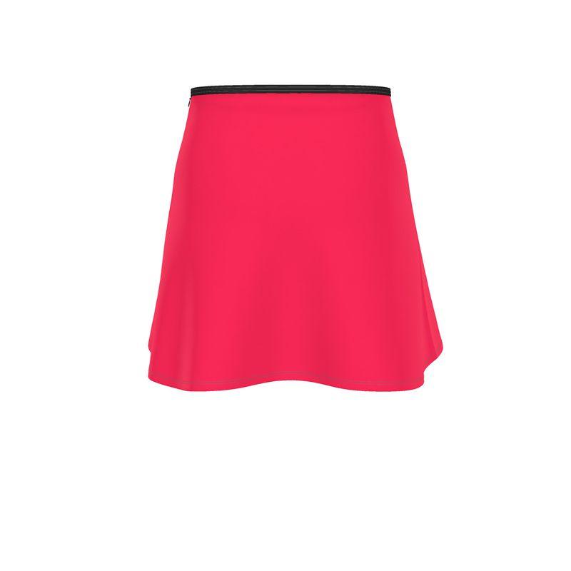 Pena Radical Red Mini Skater Skirt - Blissfully Brand