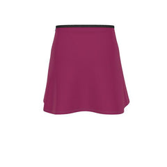 Pena Camelot Red Mini Skater Skirt - Blissfully Brand