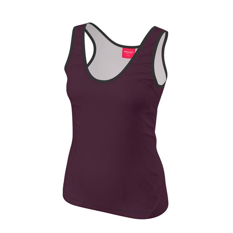 Pena Wine Berry Tank Top - Blissfully Brand