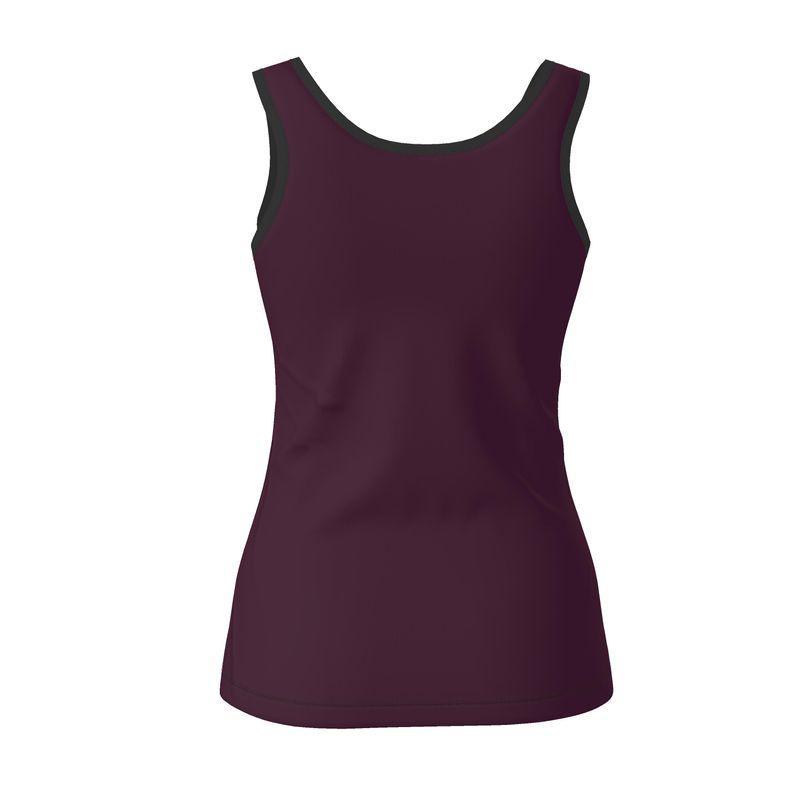 Pena Wine Berry Tank Top - Blissfully Brand