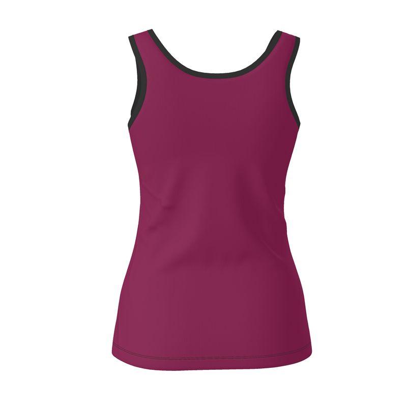 Pena Camelot Red Tank Top - Blissfully Brand