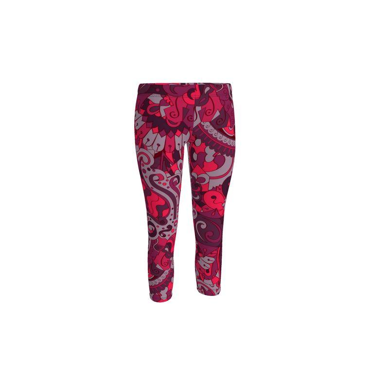 Pena LYCRA® Capri Mid-Rise Leggings - Blissfully Brand