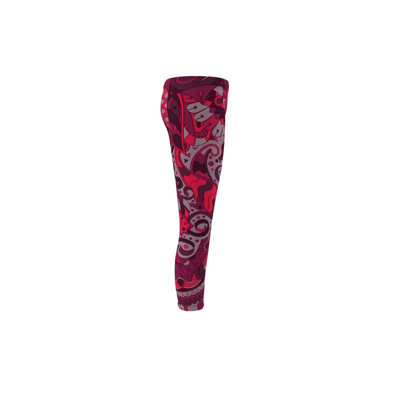 Pena LYCRA® Capri Mid-Rise Leggings - Blissfully Brand