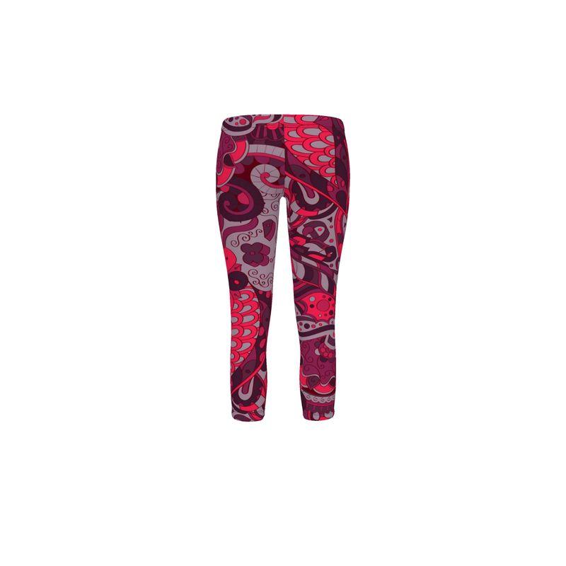 Pena LYCRA® Capri Mid-Rise Leggings - Blissfully Brand