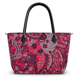 Pena Large Zip Top Satin Tote - Blissfully Brand