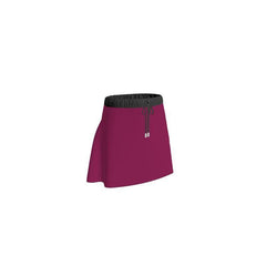 Pena Camelot Red Elastic Waist Tie Mini Skirt - Blissfully Brand