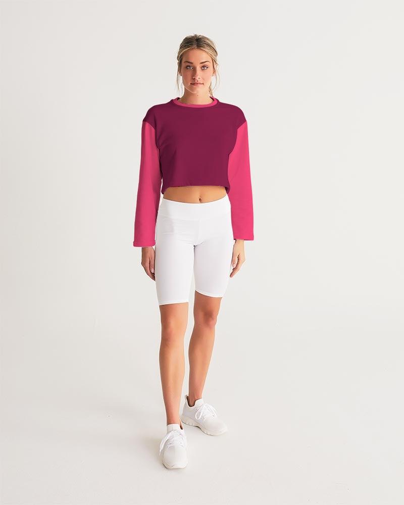 Perl Color Block Cropped Pullover - Blissfully Brand