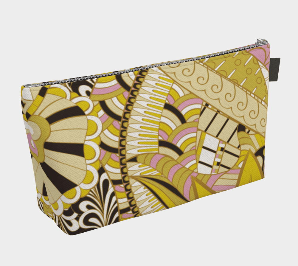 Marena Canvas Makeup Bag - Blissfully Brand