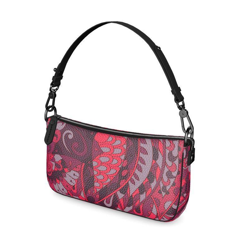 Pena Leather Baguette Bag - Blissfully Brand