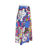Sechia Elastic Waist Tie Maxi Skirt - Blissfully Brand