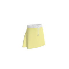 Sechia Drover Yellow Elastic Waist Tie Mini Skirt - Blissfully Brand