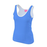 Sechia Cornflower Blue Tank Top - Blissfully Brand