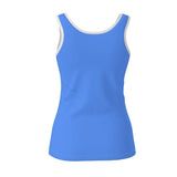 Sechia Cornflower Blue Tank Top - Blissfully Brand