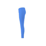 Sechia Cornflower Blue LYCRA® Mid-Rise Leggings - Blissfully Brand