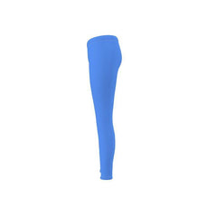 Sechia Cornflower Blue LYCRA® Mid-Rise Leggings - Blissfully Brand