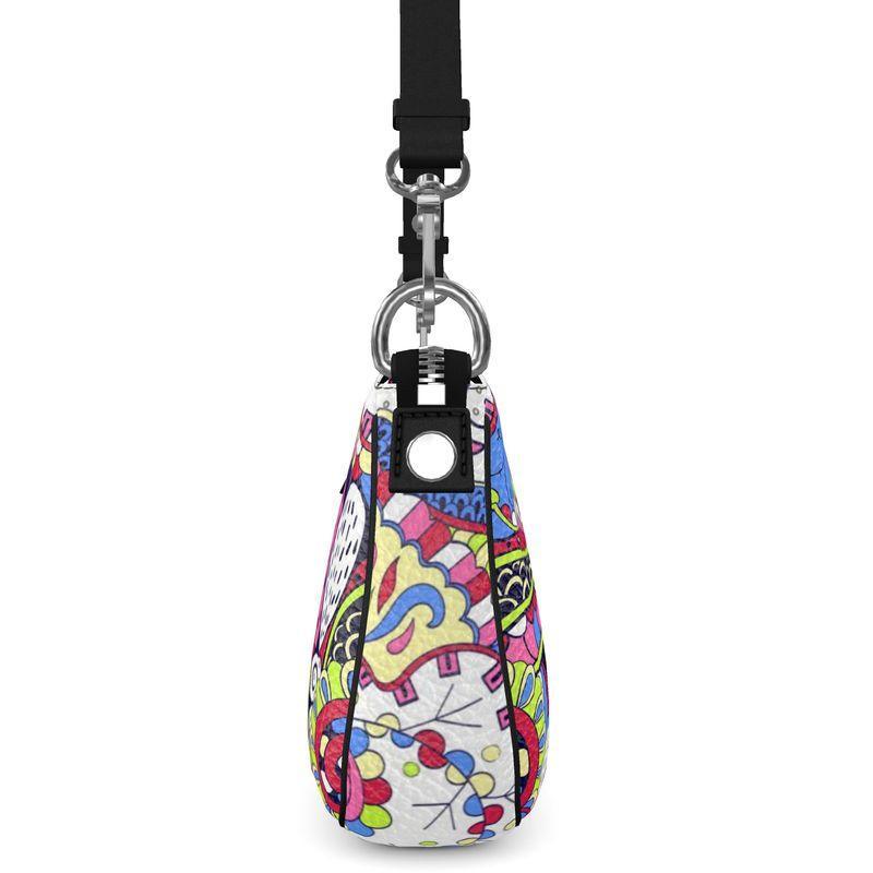 Sechia Leather Baguette Bag - Blissfully Brand