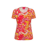 Decora V-neck Tee - Blissfully Brand