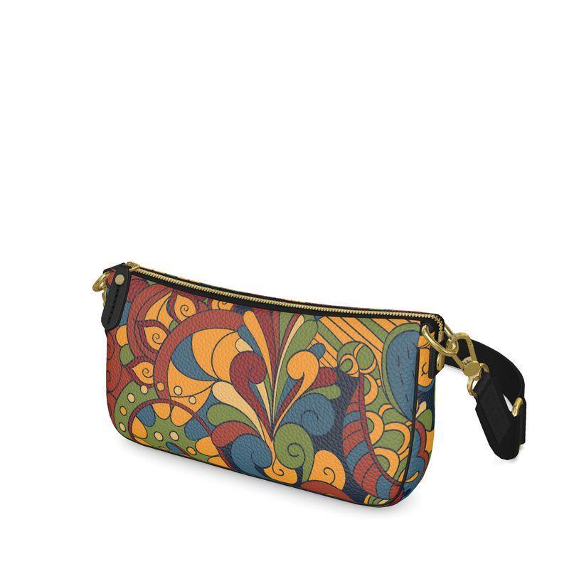 Ebisa Leather Baguette Bag - Blissfully Brand