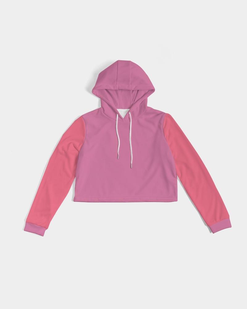 Bubble Gum Cropped Hoodie - Blissfully Brand