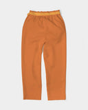 Prin Orange Belted Tapered Pants - Blissfully Brand