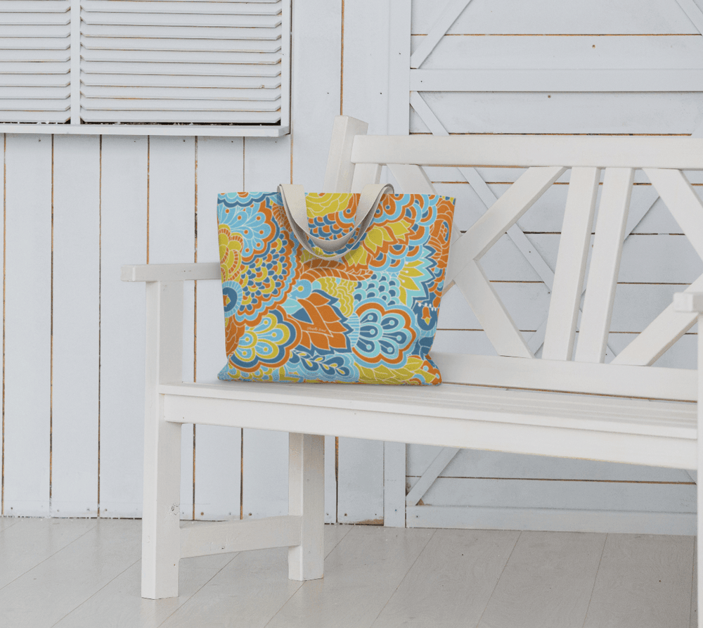 Pinsa Canvas Carry All Tote Bag - Blissfully Brand