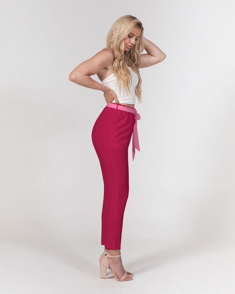 Seki Red Tapered Pants - Blissfully Brand