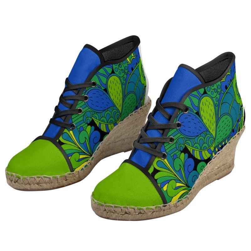 Gima Wedge Espadrilles - Blissfully Brand