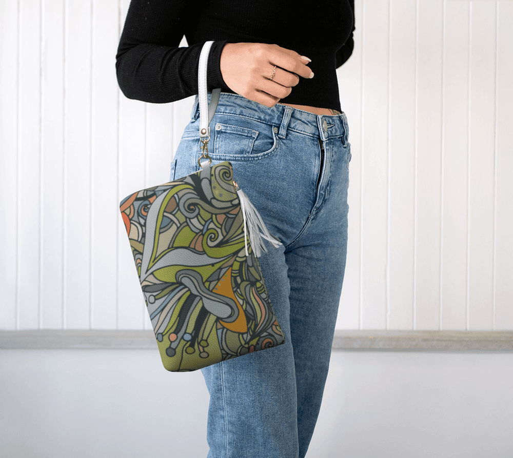 Jana Vegan Leather Wristlet - Blissfully Brand