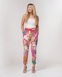 Sameri Tie Waist Tapered Pants - Blissfully Brand