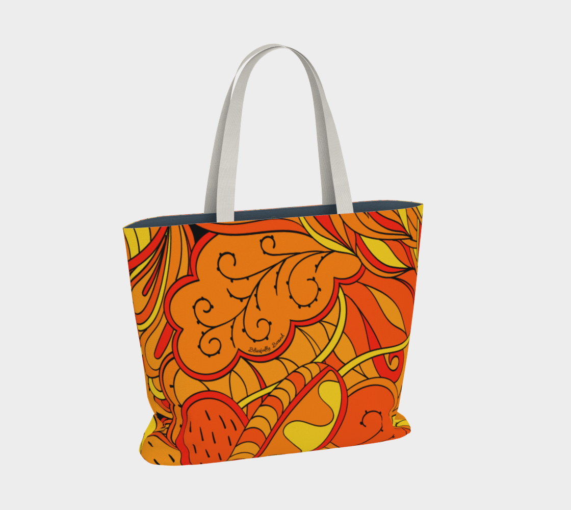 Mandra Canvas Carry All Tote Bag - Blissfully Brand