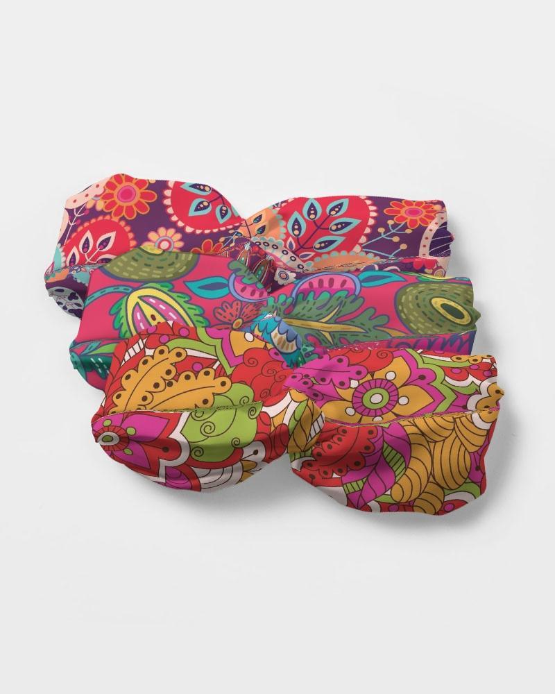 Twist Knot Headband Set - Paisley Boho Abstract Florals | Blissfully Brand