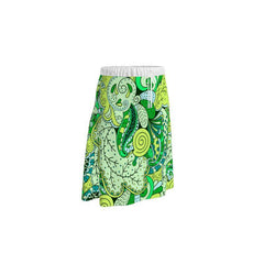 Misa Elastic Waist Tie Midi Skirt - Blissfully Brand