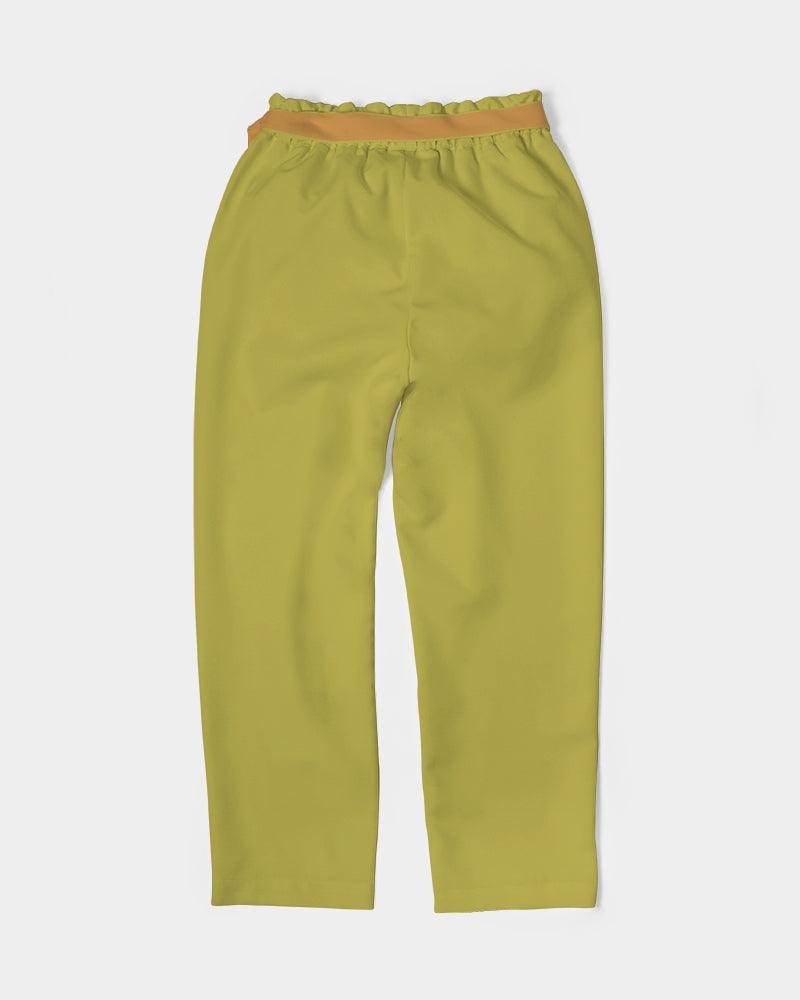 Mimosa Green Tapered Pants - Blissfully Brand