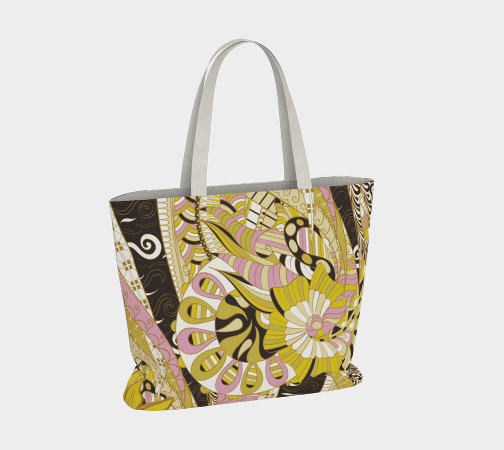 Marena Canvas Carry All Tote Bag - Blissfully Brand