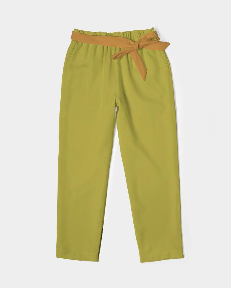 Mimosa Green Tapered Pants - Blissfully Brand