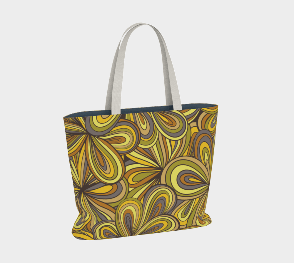 Mimosa Canvas Carry All Tote Bag - Blissfully Brand