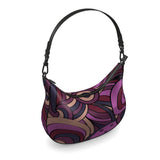 Confectiona Leather Curve Hobo Bag - Blissfully Brand