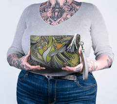 Jana Vegan Leather Wristlet - Blissfully Brand