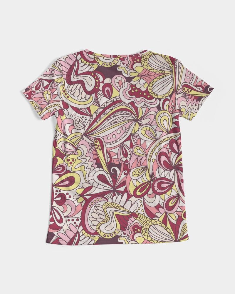 Piki Fitted V-Neck Tee - Blissfully Brand