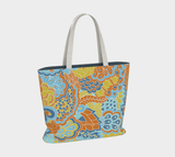 Pinsa Canvas Carry All Tote Bag - Blissfully Brand