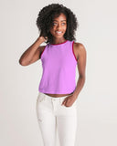 Seki Magenta Cropped Tank Top - Blissfully Brand