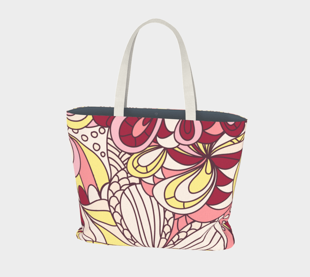Piki Canvas Carry All Tote Bag - Blissfully Brand