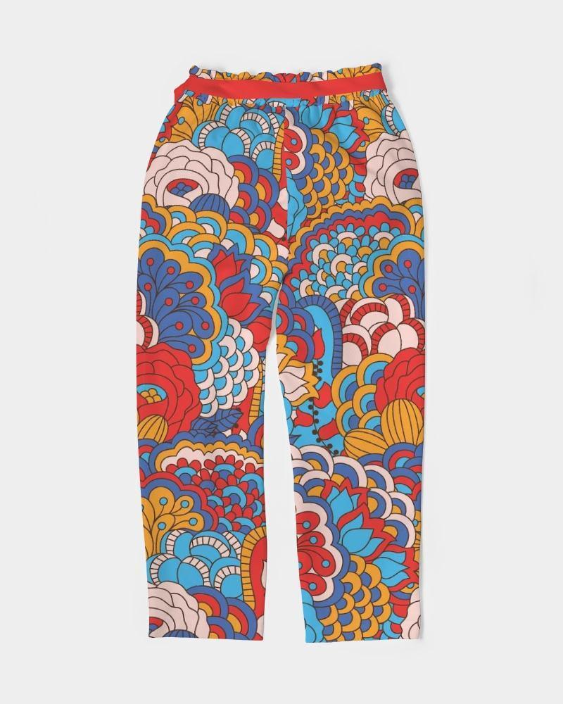 Opula Tie Waist Tapered Pants - Blissfully Brand