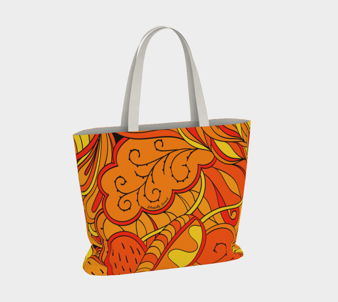 Mandra Canvas Carry All Tote Bag - Blissfully Brand