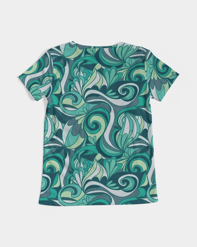 Mima Fitted V-Neck Tee - Blissfully Brand