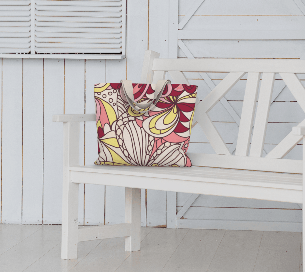 Piki Canvas Carry All Tote Bag - Blissfully Brand