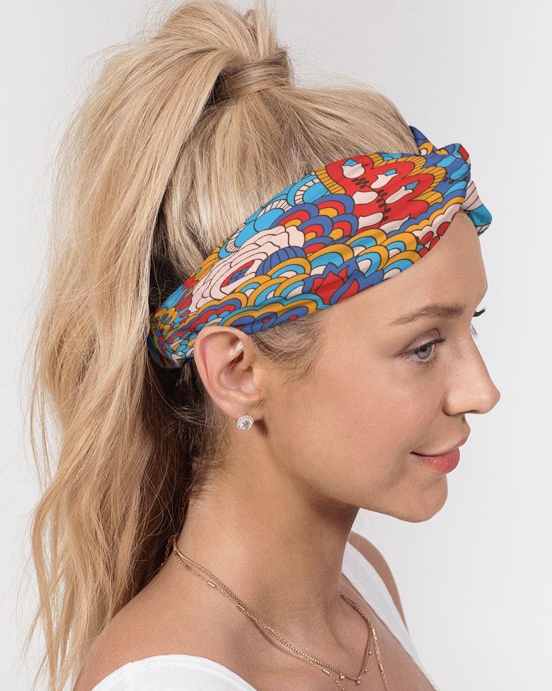 Twist Knot Headband Set - Abstract Florals - Patty + Opula + Malay - Blissfully Brand