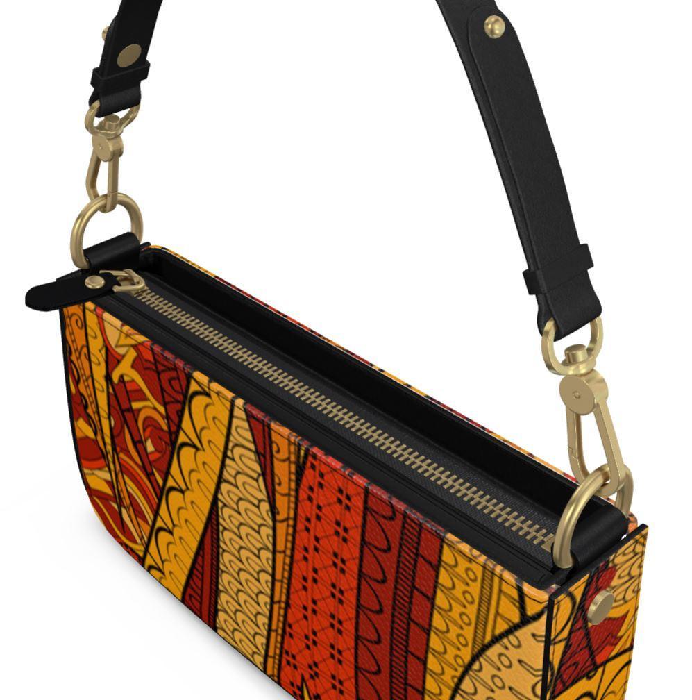 Ame Medium Leather Box Bag - Blissfully Brand