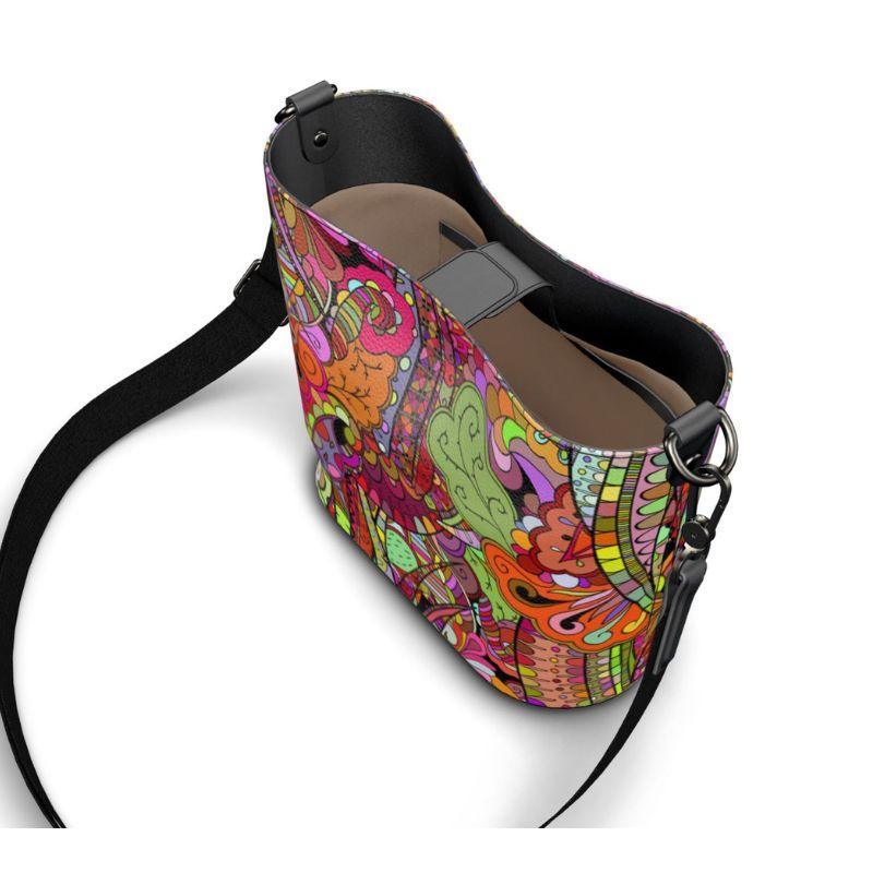 Betsu Large Leather Bucket Tote - Blissfully Brand