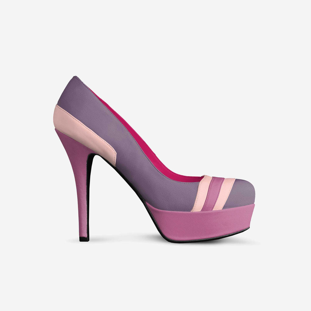 Confectiona Platform Stiletto Pump-Abstract Floral